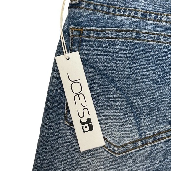 Joe's Jeans The Finn Bermuda Shorts Cotton Blend Dungaree 5-Pocket Mid-Ride - Picture 5 of 11